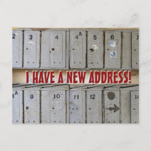 New Change Of Address Postcard