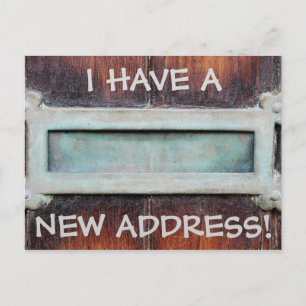 New Change Of Address Postcard