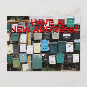 New Change Of Address Postcard