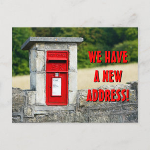 New Change Of Address Postcard