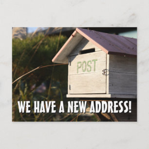 New Change Of Address Postcard