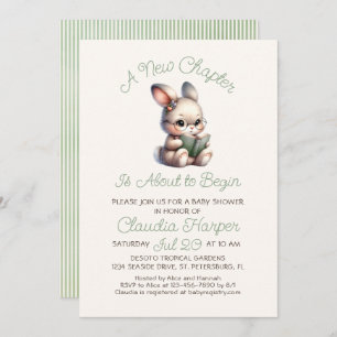 New Chapter Baby Shower Invitation