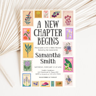 New Chapter Baby Shower  Invitation