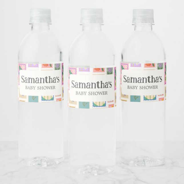 New Chapter Baby Shower  Water Bottle Label (Bottles)