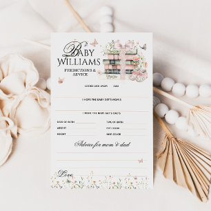 New Chapter Begin Baby Girl Shower Guess Game