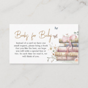 New Chapter Begins Storybook Books for Baby Enclosure Card