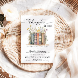 New Chapter Begins, Storybook Bridal Shower Invitation