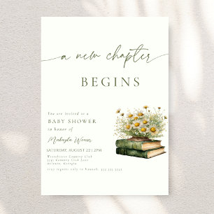 New Chapter Begins, Storybook Bridal Shower  Invitation