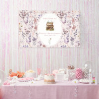 New chapter bridal shower wildflower welcome sign