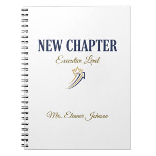 New Chapter Executive Level Personalised Notebook