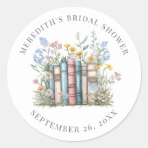 New Chapter Floral Book Bridal Shower