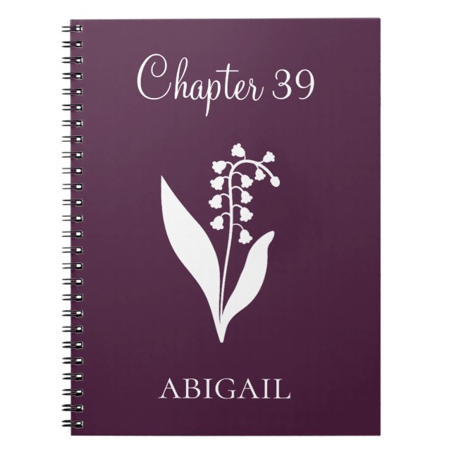 New Chapter Journal Lilly May Birth Flower (Front)