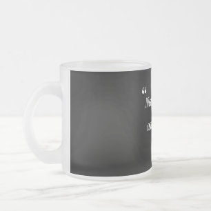 New Chapter, New Adventures Design by Me Frosted Glass Coffee Mug