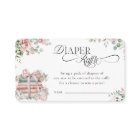 New Chapter Pink Bow Baby Shower Diaper Raffle