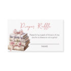 New Chapter Pink Bow Book Diaper Raffle