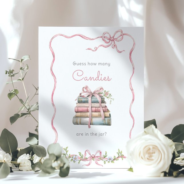 New Chapter Pink bow How many Candies Poster (Creator Uploaded)