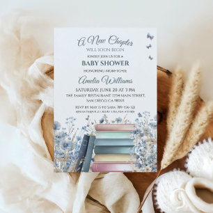 New Chapter Storybook Classic Baby Shower Invitation