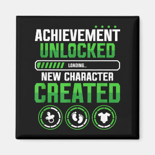 New Character D Gamer Pregnancy Announcement  Magnet