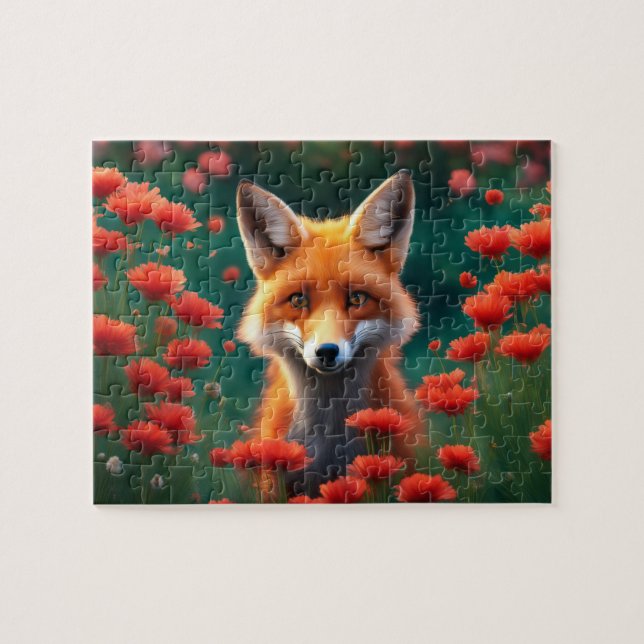 New Charming Fox Puzzle 8x10 (Horizontal)