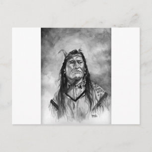 New Chest ,Piegan Indian Postcard