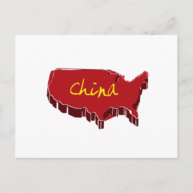 NEW CHINA POSTCARD (Front)
