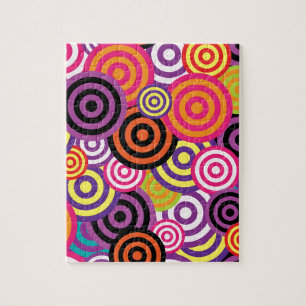New Circle Abstract art Jigsaw Puzzle