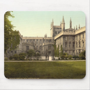 New College, Oxford, England Mouse Mat