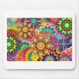 New Colourful Abstract BackGround Mouse Mat