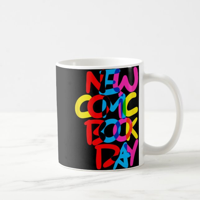 New Comic Book Day (overlap)  Coffee Mug (Right)
