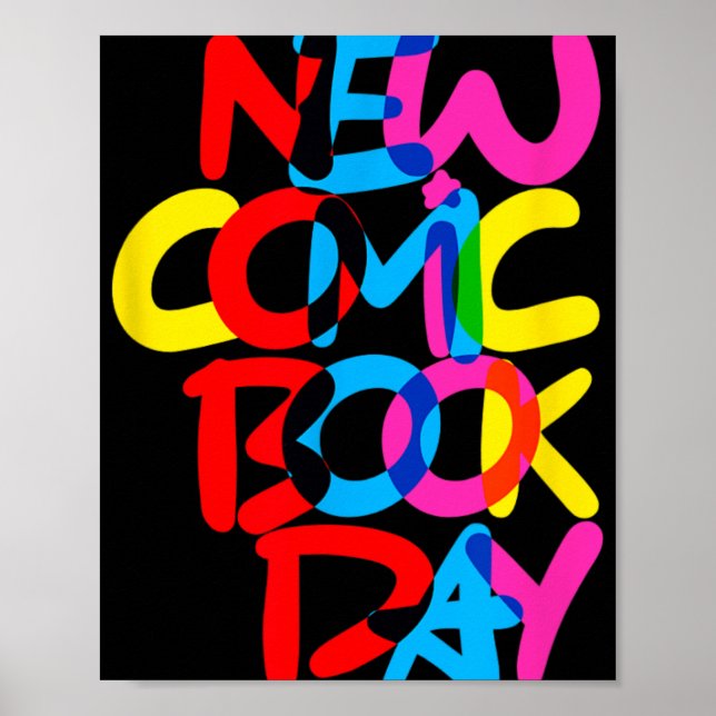 New Comic Book Day (overlap)  Poster (Front)