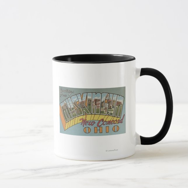 New Concord, Ohio - Muskingum County Mug (Right)