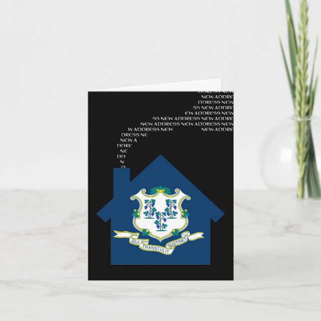 new connecticut address holiday card (Front)