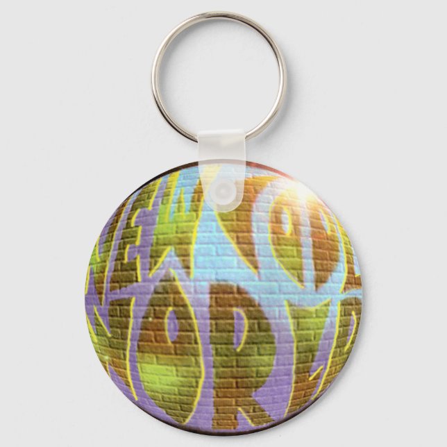 New Cool World LOGO Key Ring (Front)