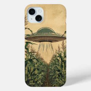 New Corn Harvesting Technology UFO iPhone 15 Mini Case
