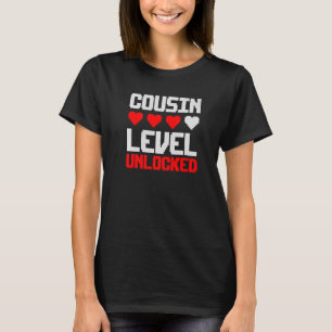 New Cousin Pregnancy Announcement Big Cousin Gamer T-Shirt