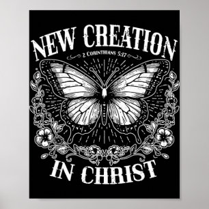 New Creation In Christ, Boho Christian, Western Fa Poster