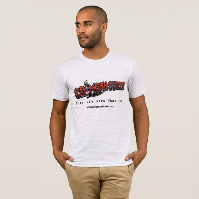 New Crimson Streets Logo Tee (Front Full)