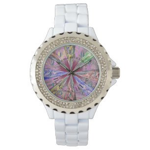 New Crystals Backward Watch with Text
