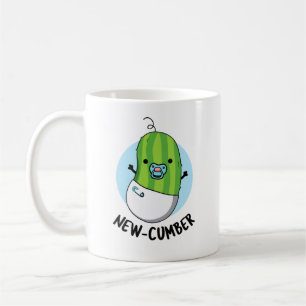 New-cumber Funny Veggie Cucumber Pun  Coffee Mug