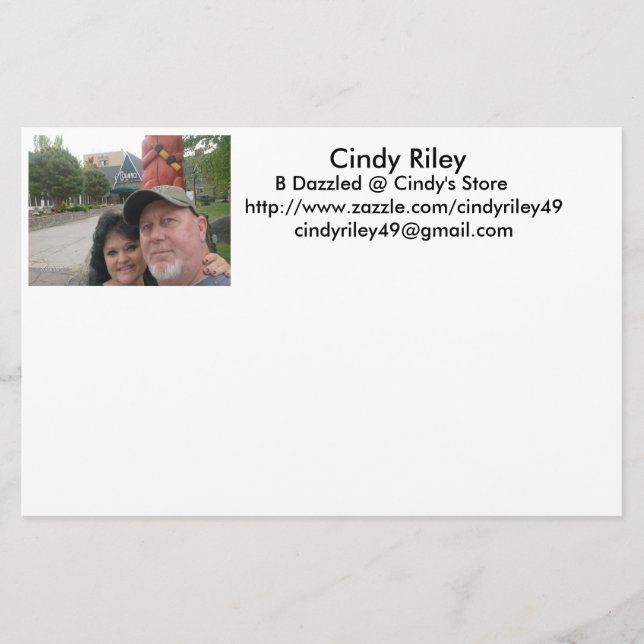 New Custom stationery (Front)