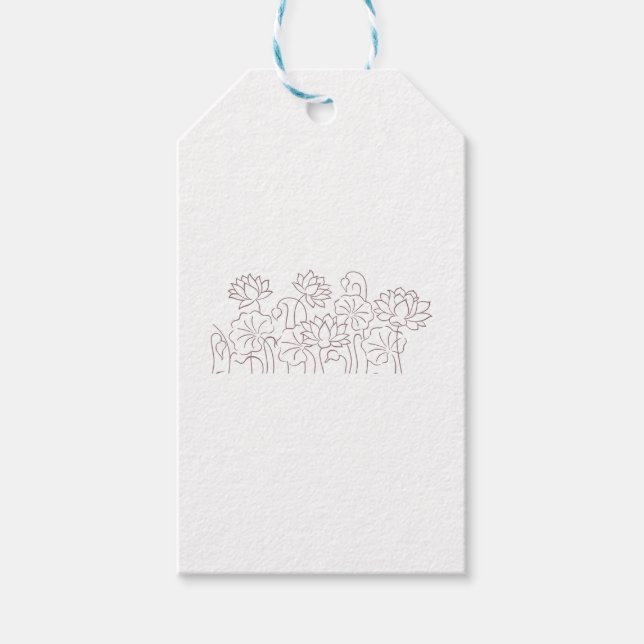 New Custom TextLogo Gift Tags (Front)