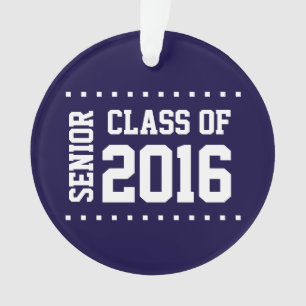 New Customisable Class of 2016 Ornament