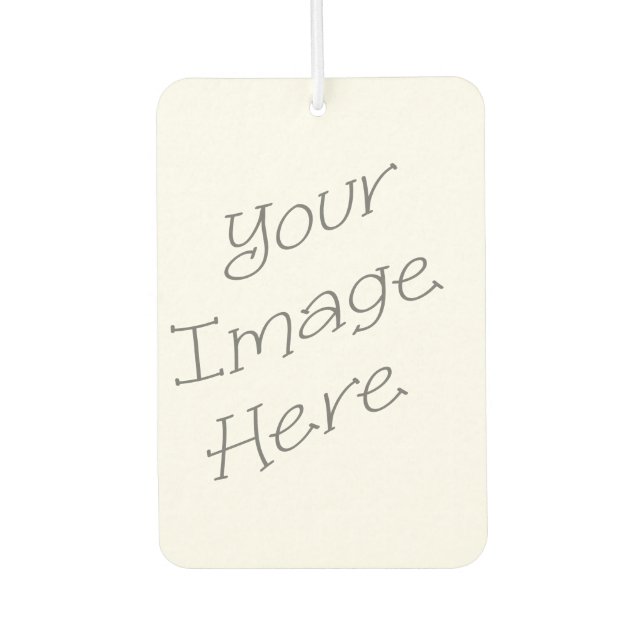 New Customisable Items Car Air Freshener (Front)