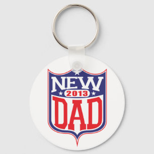 New Dad 2013 Key Ring