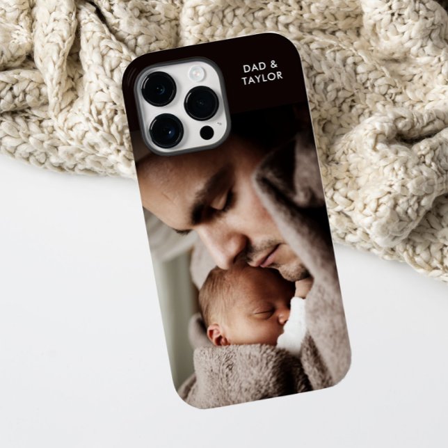 New Dad And New Baby Photo Case-Mate iPhone Case (Creator Uploaded)