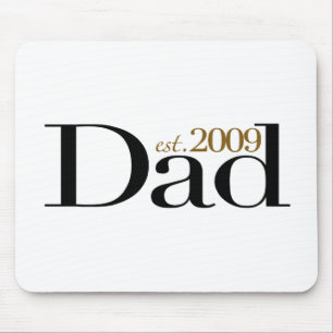 New Dad Est 2009 Mouse Mat
