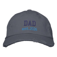 NEW DAD - est.2026 Embroidered Baseball Cap