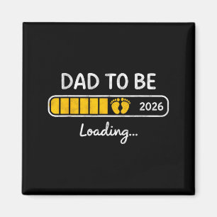 New Dad Est 2026 Fathers Day First Time Dad to Be Magnet