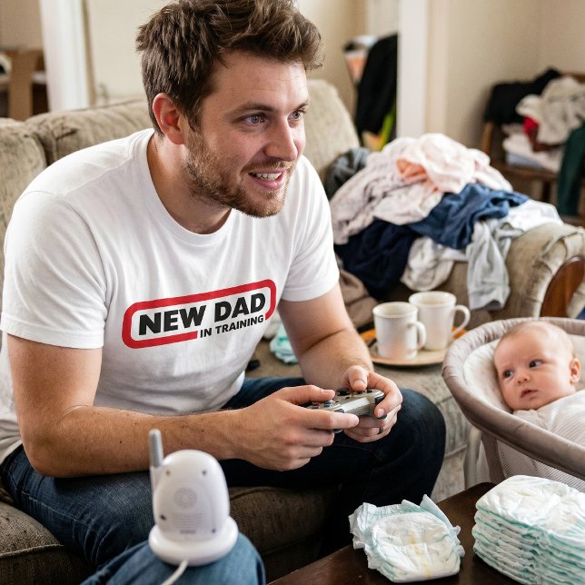 New Dad in Training - Funny T-Shirt (Creator Uploaded)