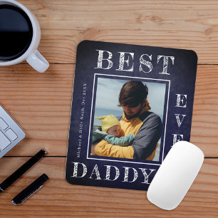 New dad photo personalised First Fathers Day Mouse Mat